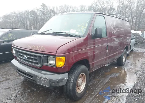 2004 Ford E-250 Commercial/Recreational z USA, uszkodzony, nr VIN 1FTNE24W34HB11716